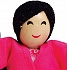 Набор мини-кукол Счастливая азиатская семья  - миниатюра №5